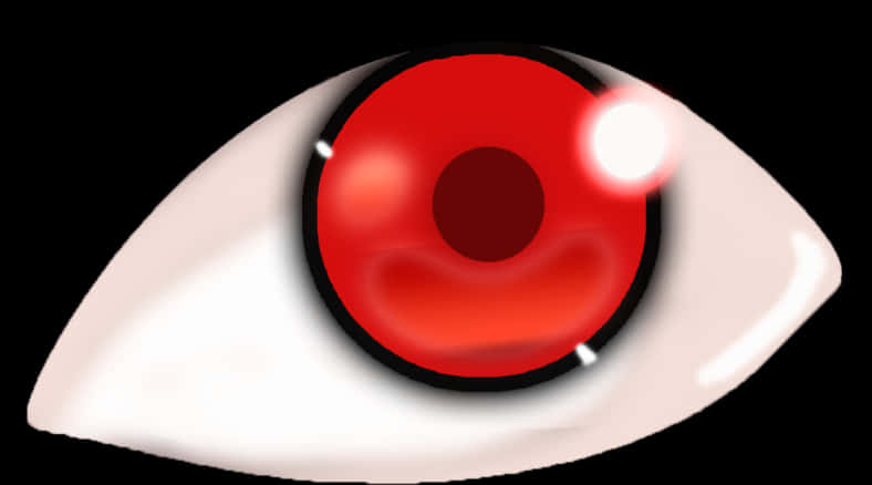 紅眼效果插圖 壁紙