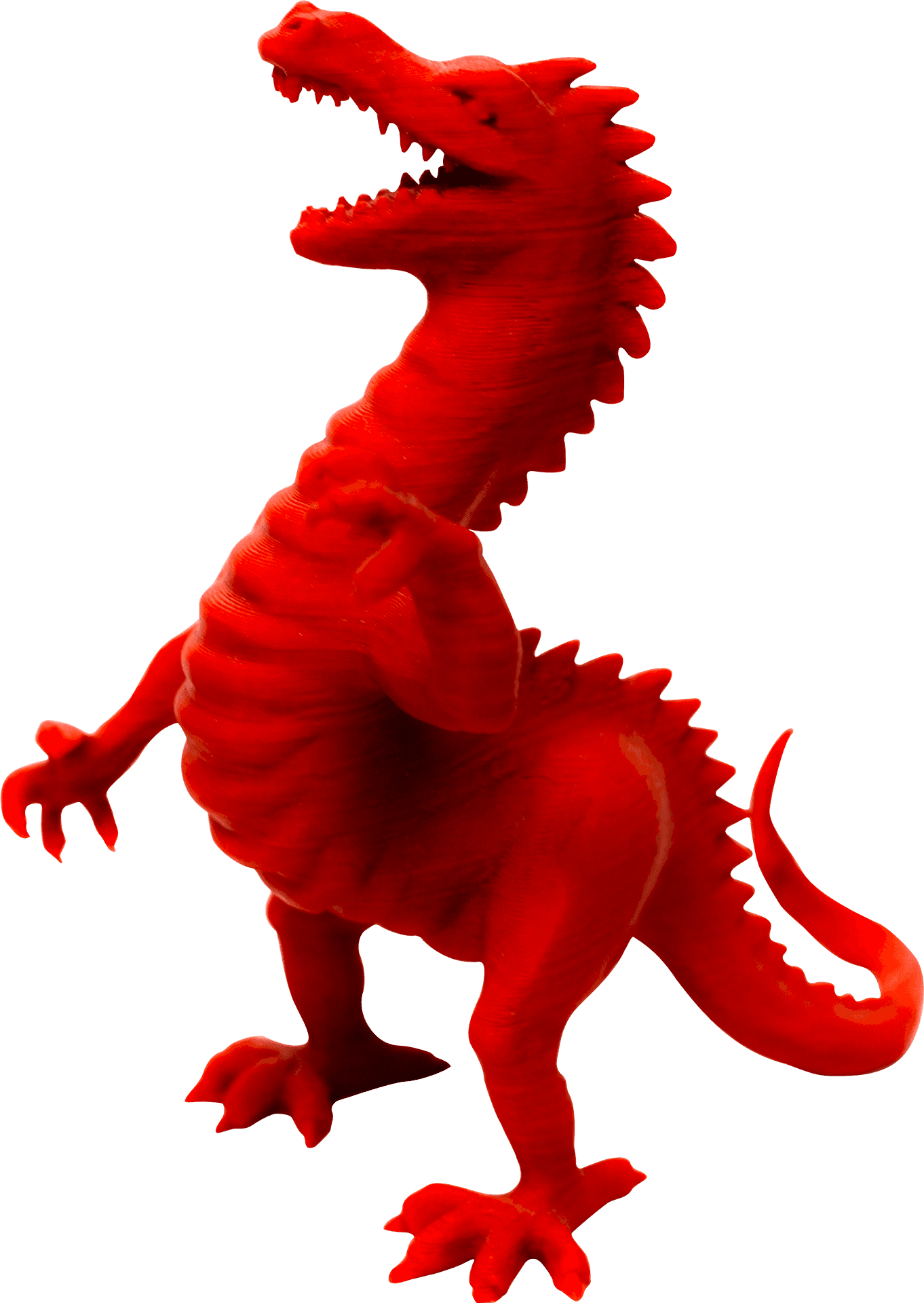 紅色恐龍模型3D — 龍 壁紙
