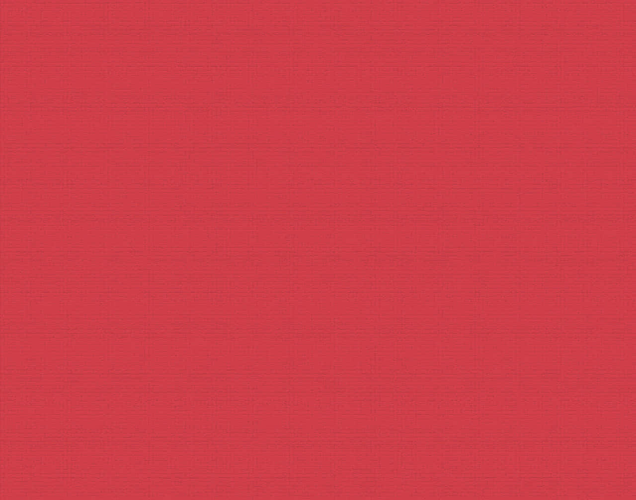 Solid Red 桌布 壁紙 — 純珊瑚紅色紋理壁紙，表面帶有微妙的水平編織圖案。