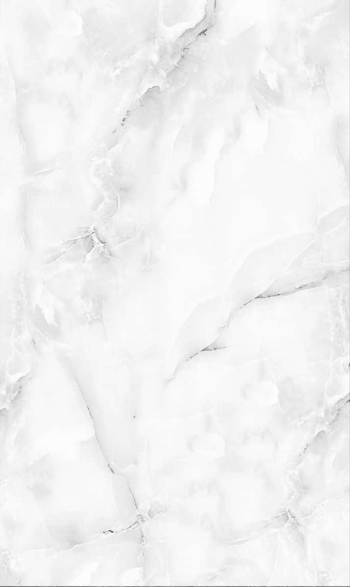 Marble iPad 桌布 壁紙 — 純白大理石的近距離特寫，帶有細微的灰色紋理和柔和的自然質感。