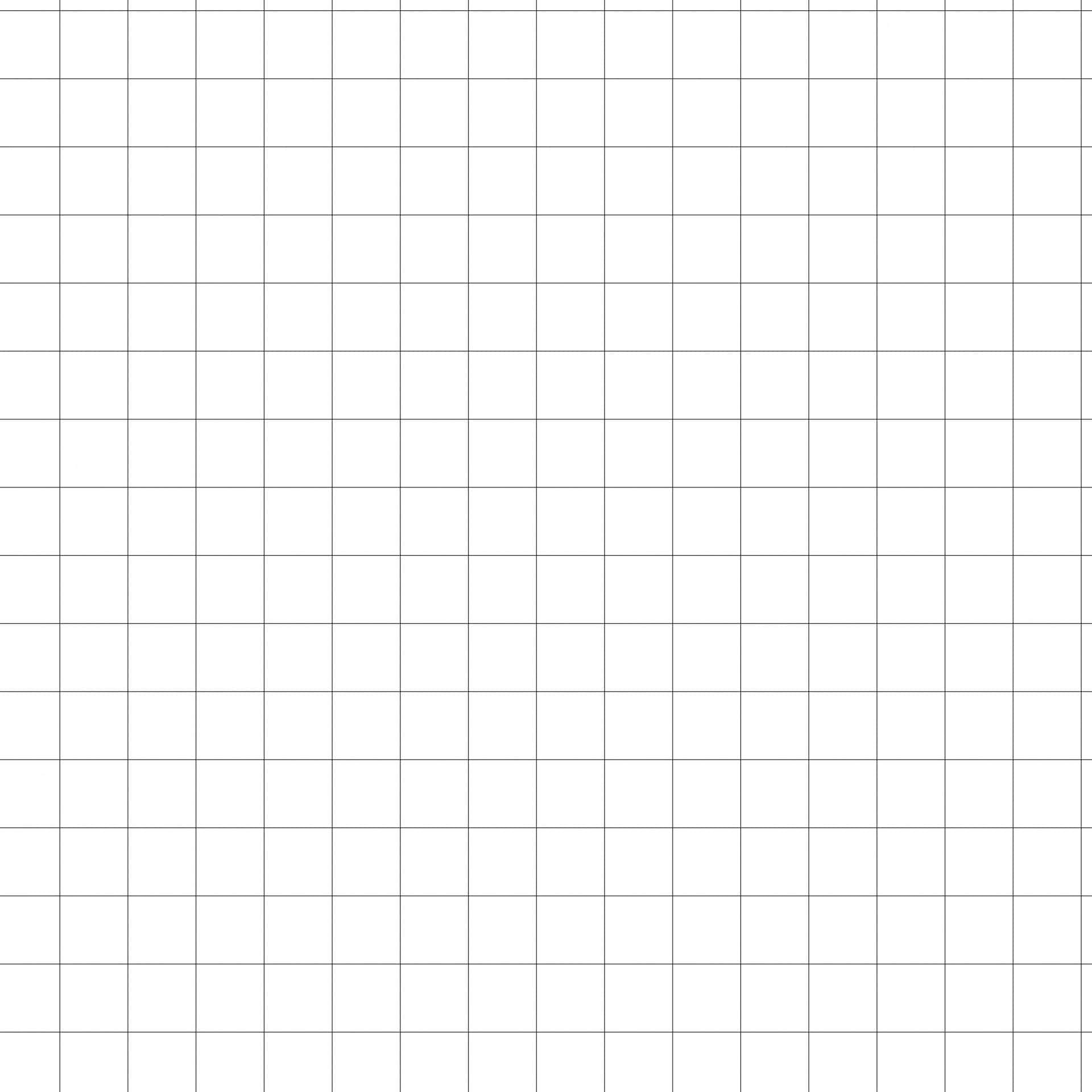 grid 桌布 壁紙 — 純白背景上由細灰線組成的極簡網格圖案。