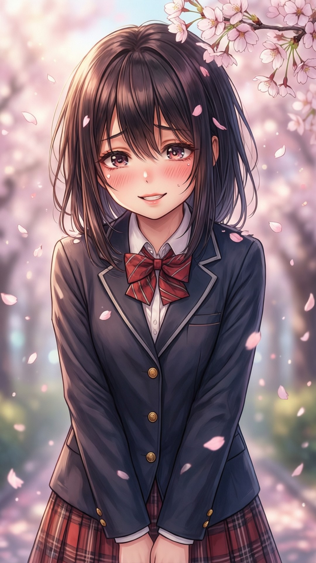 純真校園女孩托加 壁紙