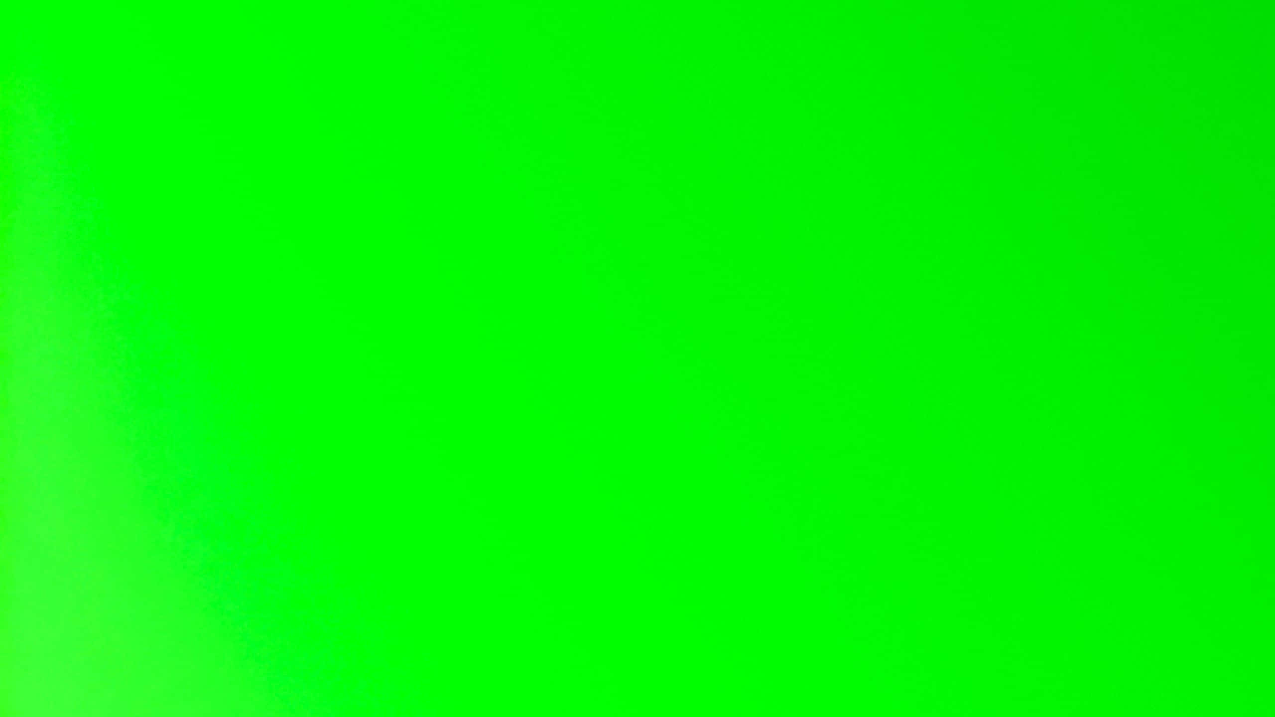 Green Screen 桌布 壁紙 — 純綠色螢幕，帶有從亮綠色到稍深綠色的柔和漸變。