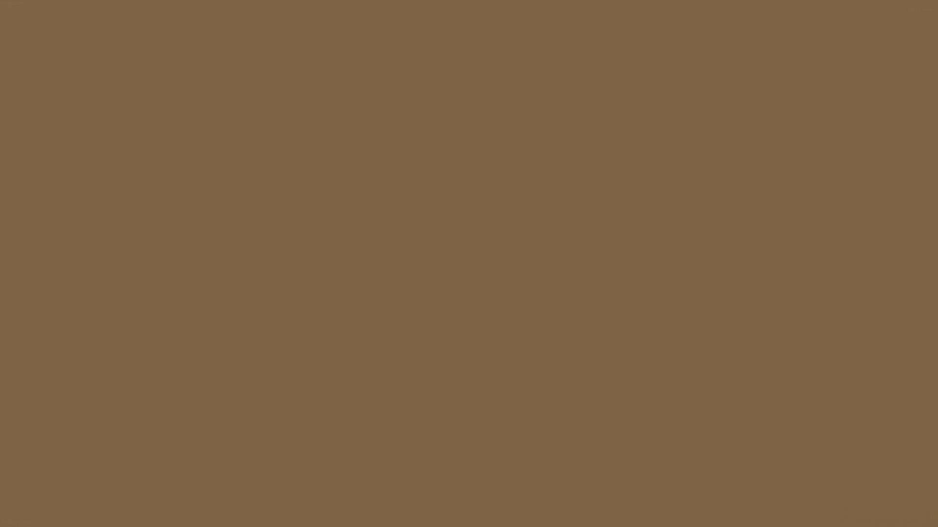 Brown Minimalist 桌布 壁紙 — 純色均勻的棕色背景，沒有可見的物體或圖案。