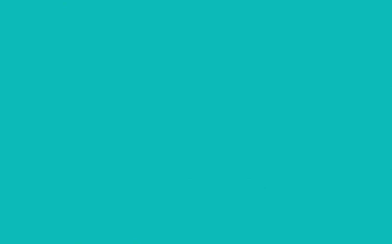青色GIF 桌布 壁紙 — 純色青綠色背景，沒有可見的物體或細節。