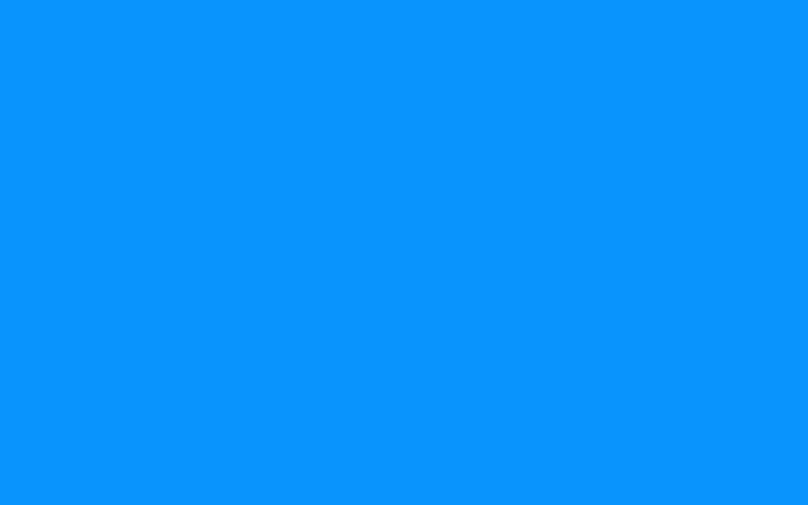 Solid Blue 桌布 壁紙 — 純色鮮豔藍色背景，無可見物體或細節。