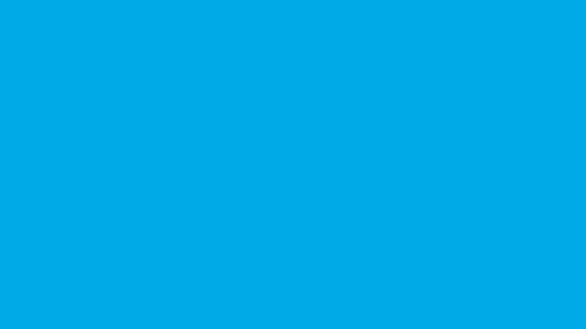 Solid Blue 桌布 壁紙 — 純色鮮豔青色背景，無可見物體或細節。