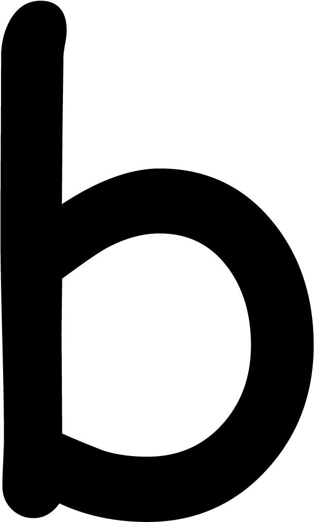 字母B 桌布 壁紙 — 純黑色背景，沒有任何可見的元素或細節。