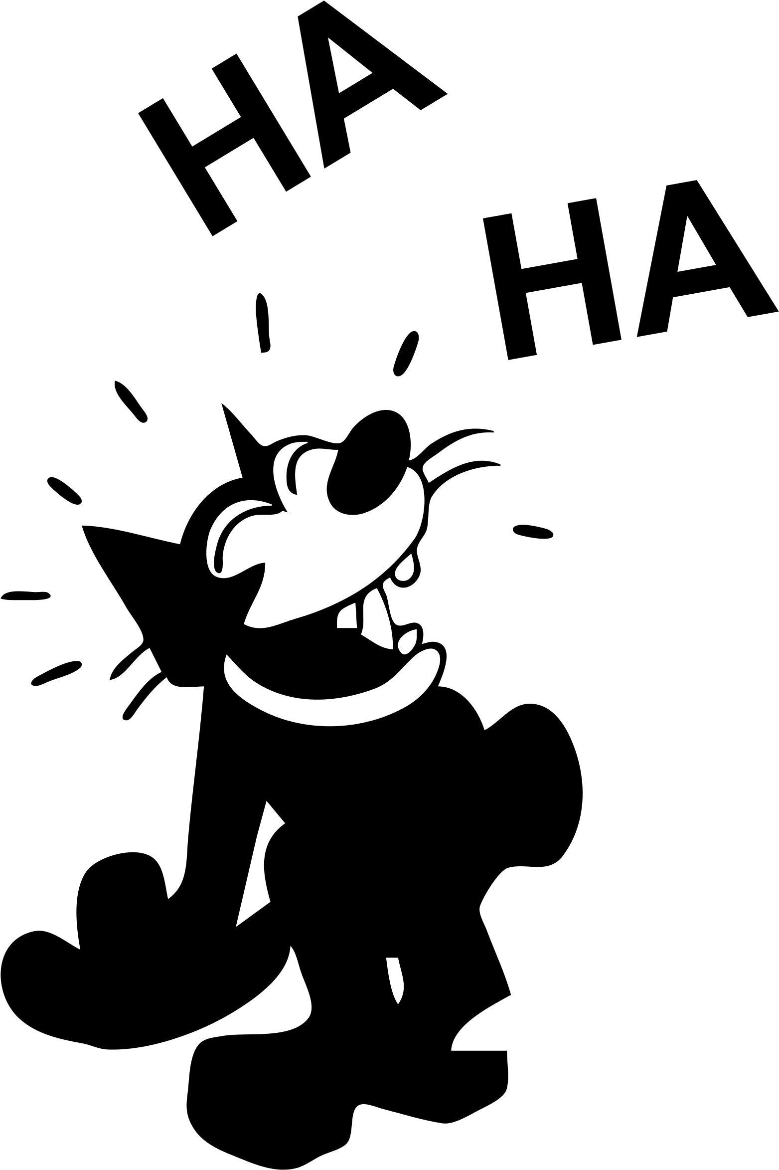 laughter 桌布 壁紙 — 純黑色背景，沒有可見的元素或紋理。