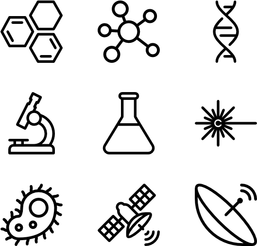 科學 桌布 壁紙 — 純黑色背景，沒有可見的元素或細節。