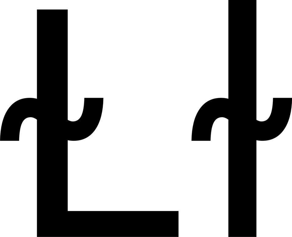 字母 L 桌布 壁紙 — 純黑色背景，沒有可見的元素或細節。