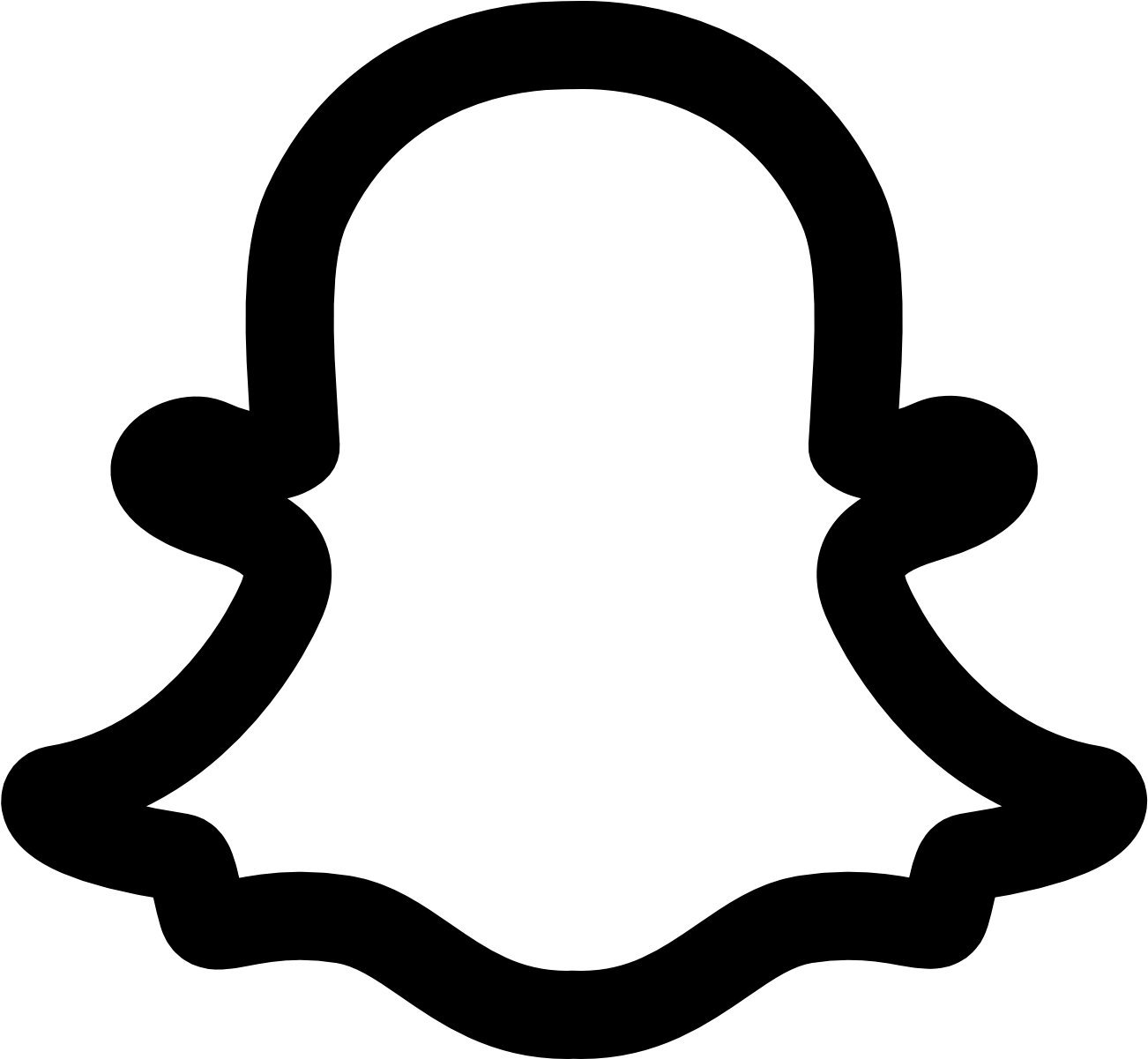 Snapchat 桌布 壁紙 — 純黑色背景，沒有可見的元素或細節。