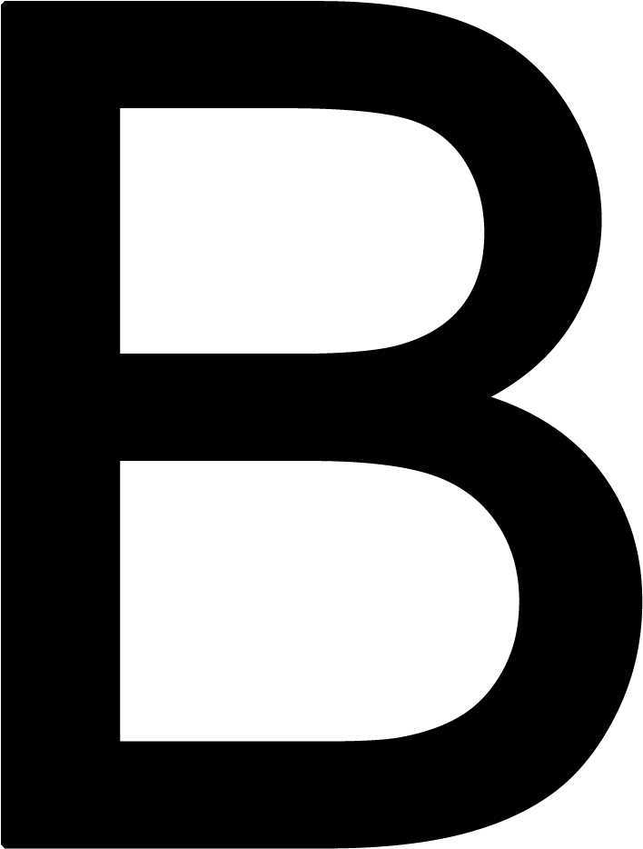 字母B 桌布 壁紙 — 純黑色背景，沒有可見的元素或細節。