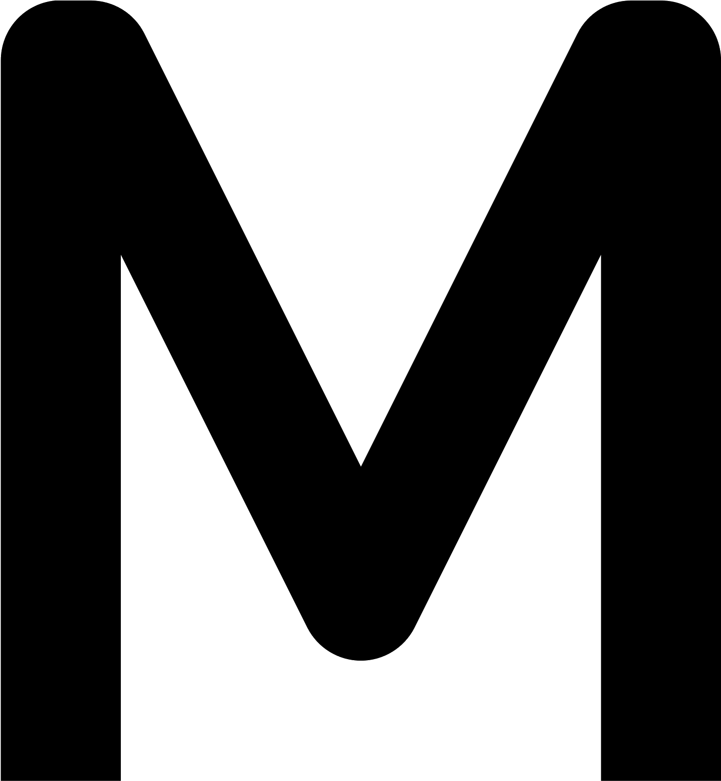 字母M 桌布 壁紙 — 純黑色背景，沒有可見的元素或細節。