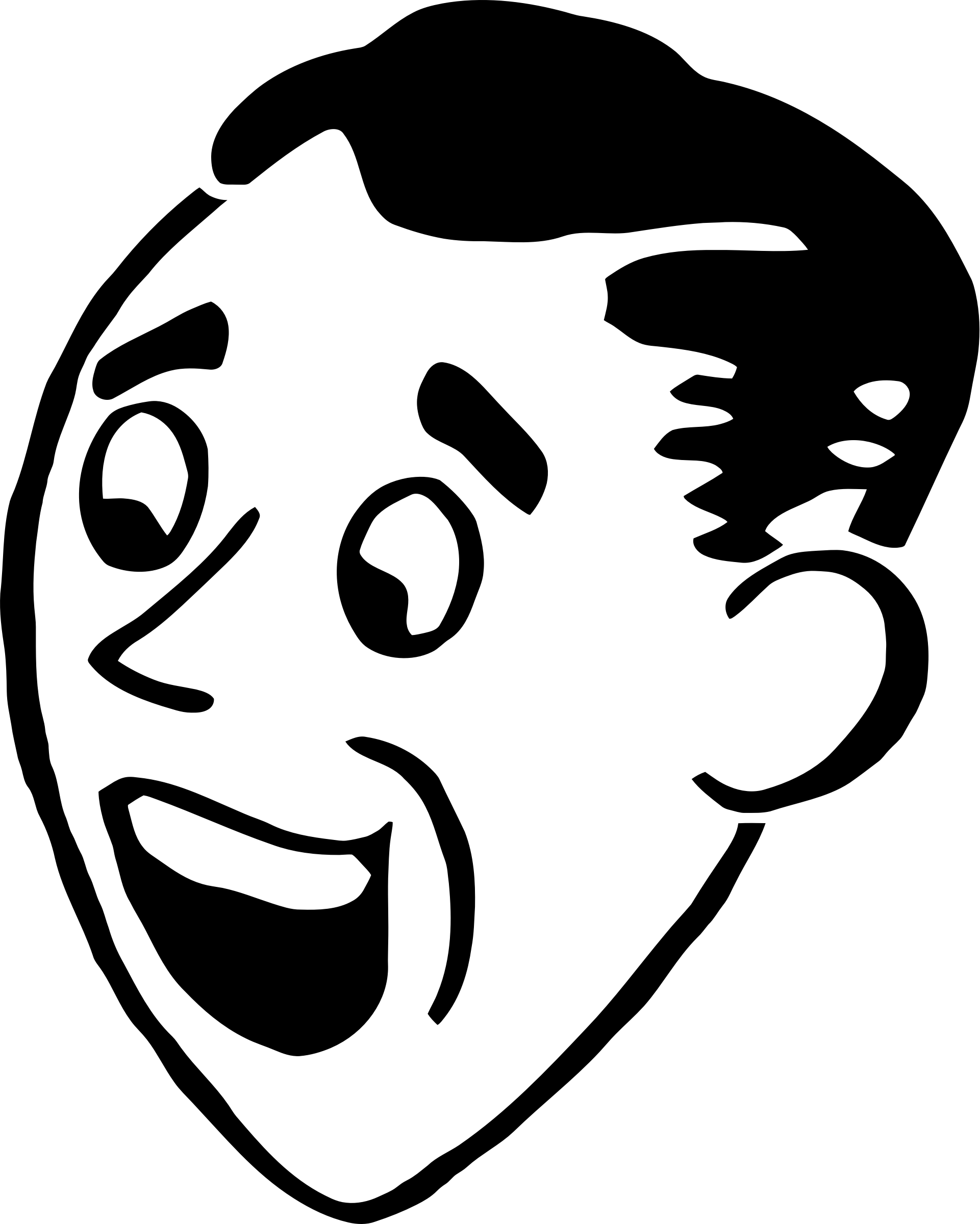 驚訝 桌布 壁紙 — 純黑色背景，沒有可見的元素或細節。