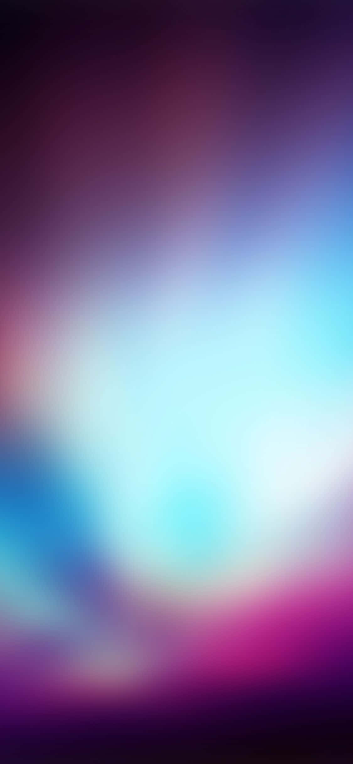 iPhone 桌布 壁紙 — 紫色、粉紅色和藍色的柔和漸變，融合成夢幻般的抽象背景。