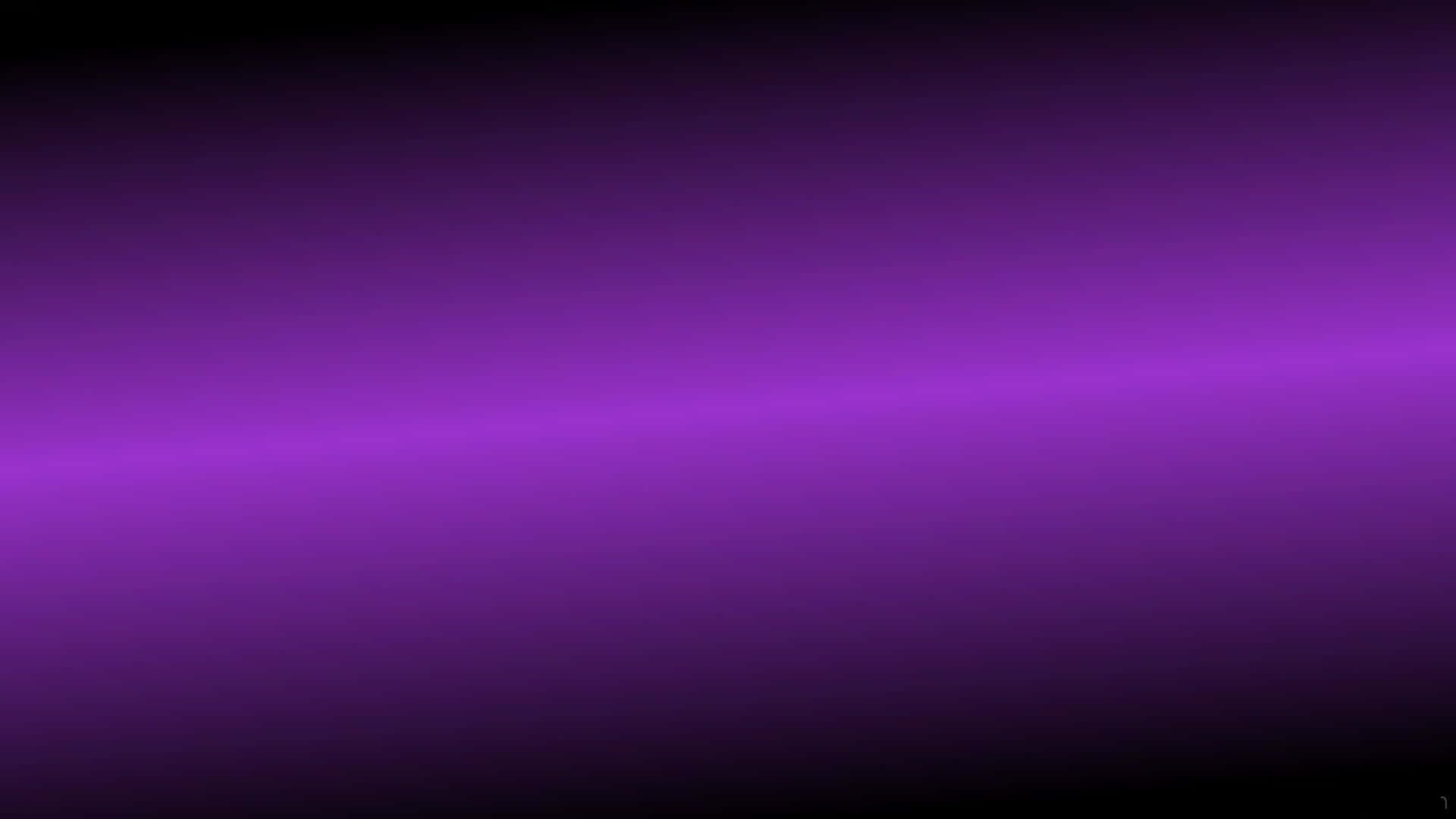 Dark Gradient 桌布 壁紙 — 紫色漸變背景，帶有明亮的水平光芒，向暗色邊緣漸變。