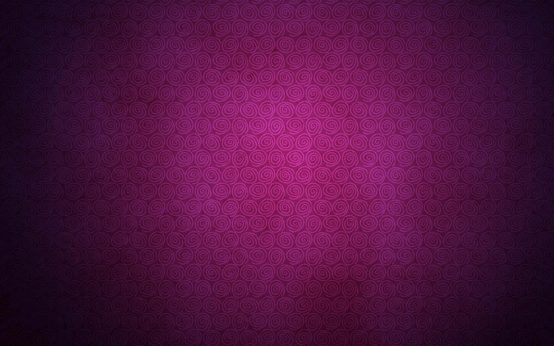 Purple Texture 桌布 壁紙 — 紫色漸變背景，帶有重複螺旋圖案，從深色中心漸變到亮色中心。