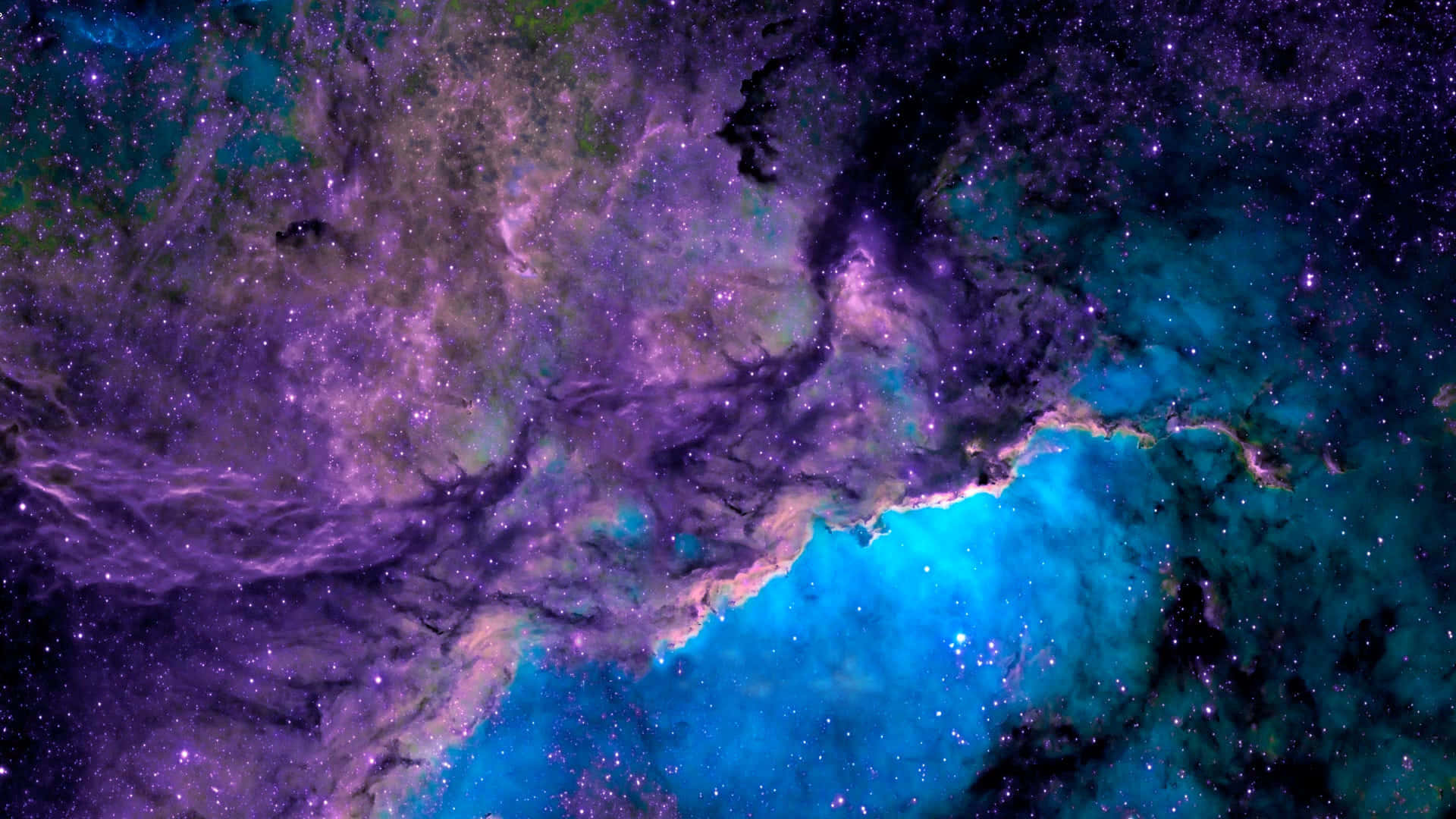 絢麗多彩的螺旋星雲 壁紙