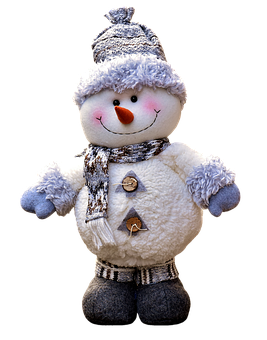 絨毛雪人玩具 壁紙