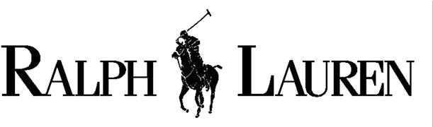 ralph lauren 桌布 壁紙 — 經典 Ralph Lauren 標誌，採用白色襯線字體，品牌名稱中間有一個騎馬的馬球運動員。