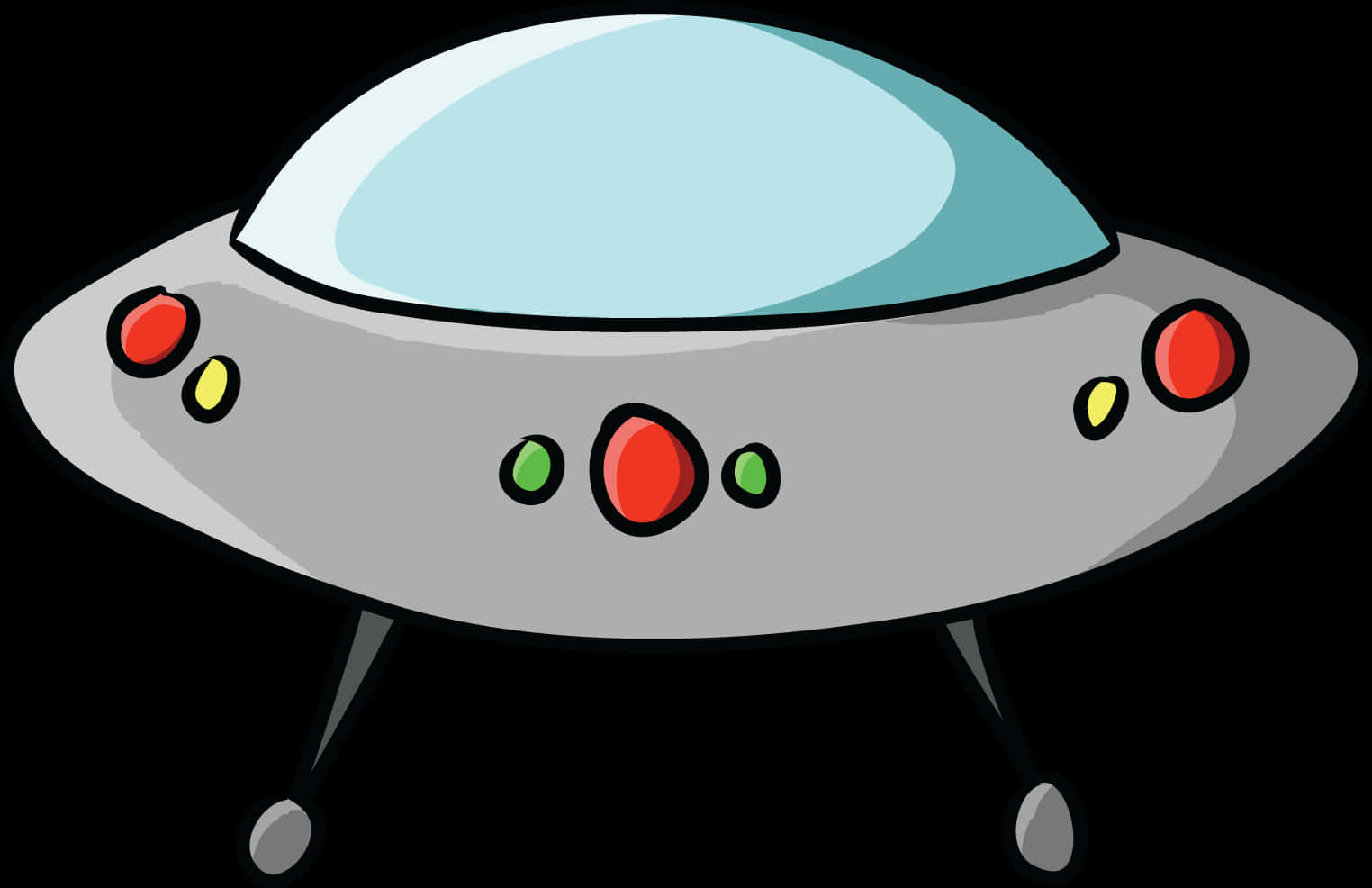 經典卡通UFO 壁紙