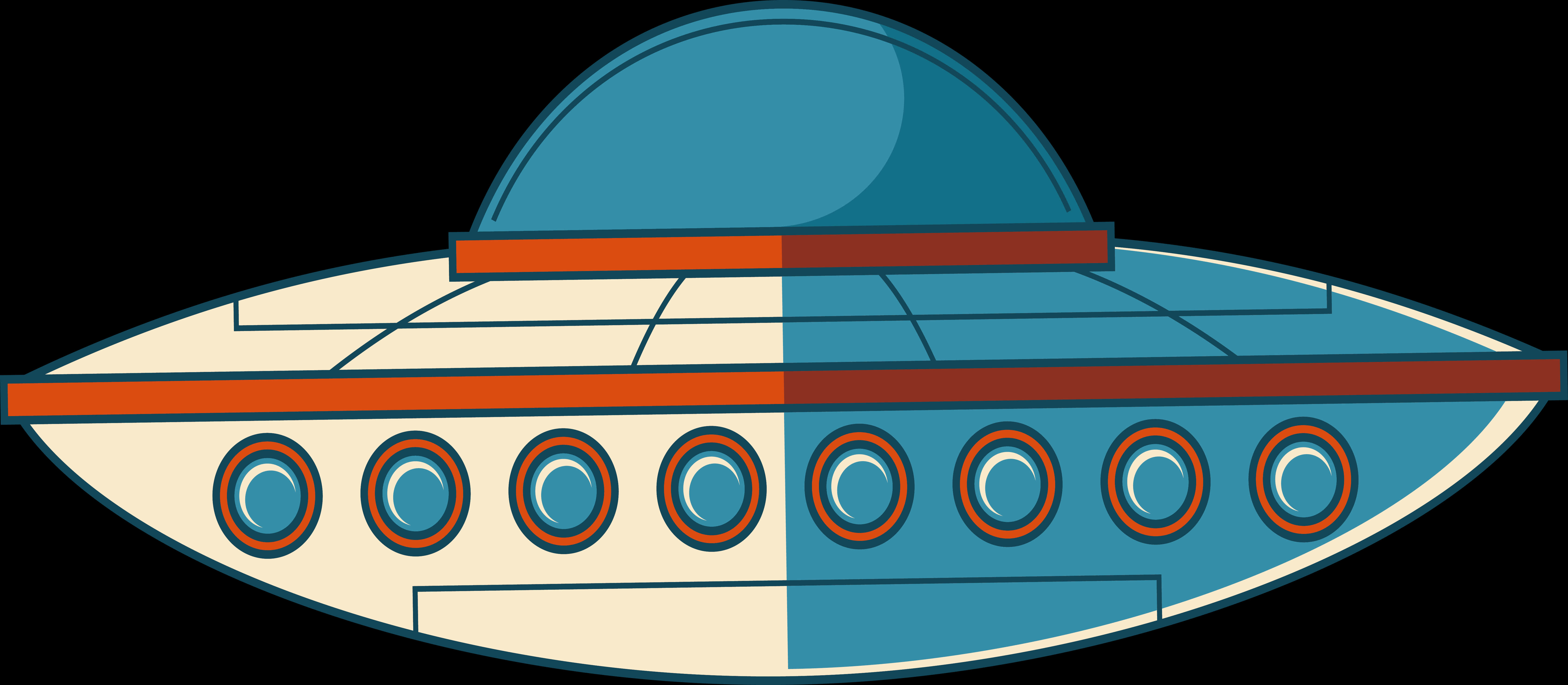經典卡通UFO 壁紙