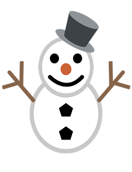 經典雪人剪貼圖 壁紙