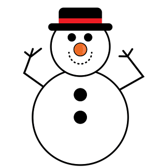 經典雪人圖案 壁紙