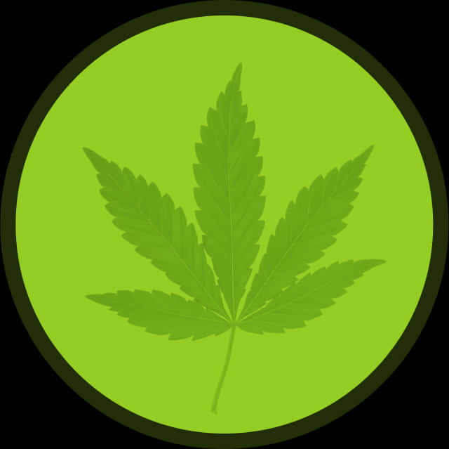 綠色大麻葉圖示 壁紙