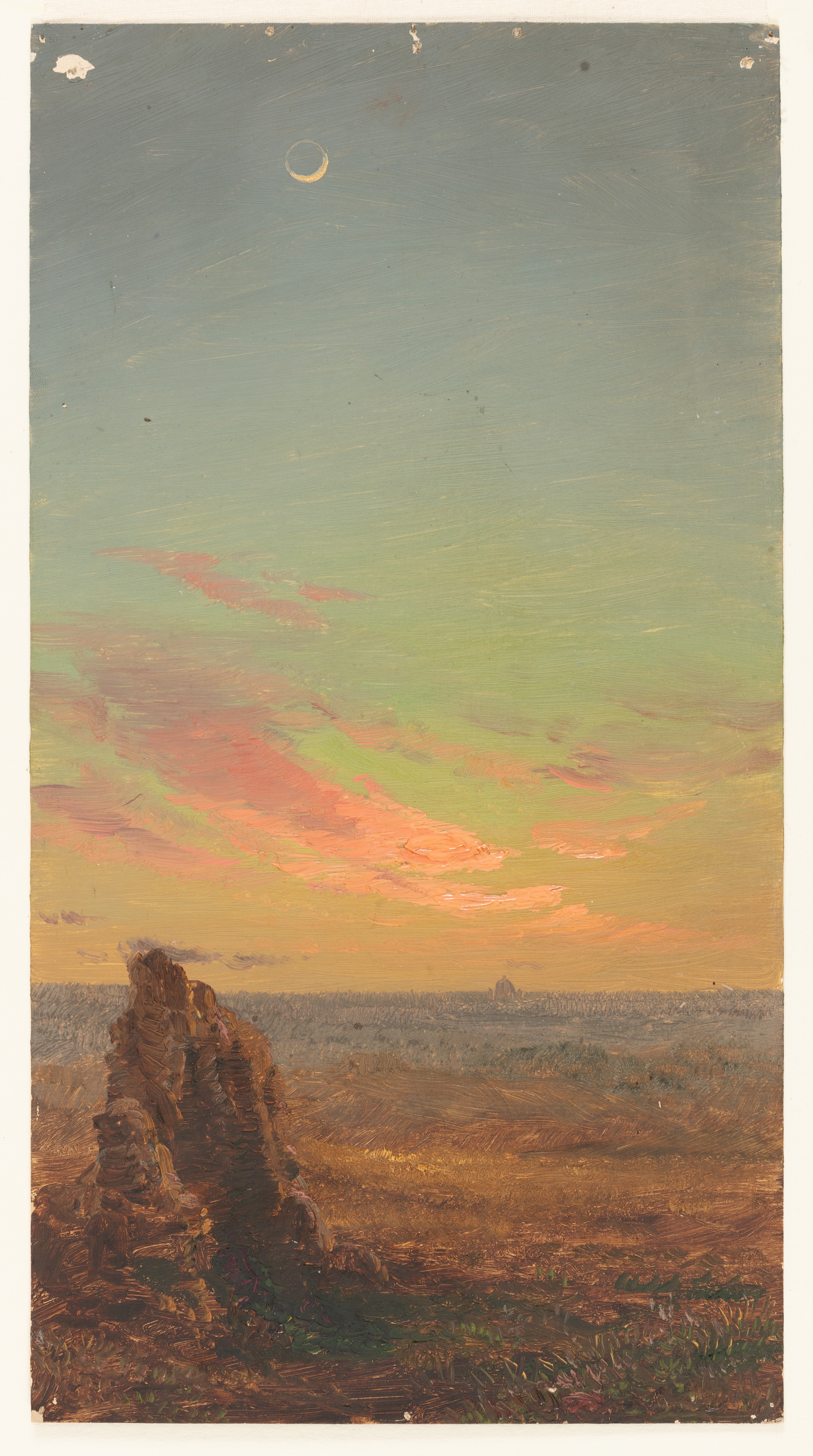 羅馬附近的夕陽 壁紙