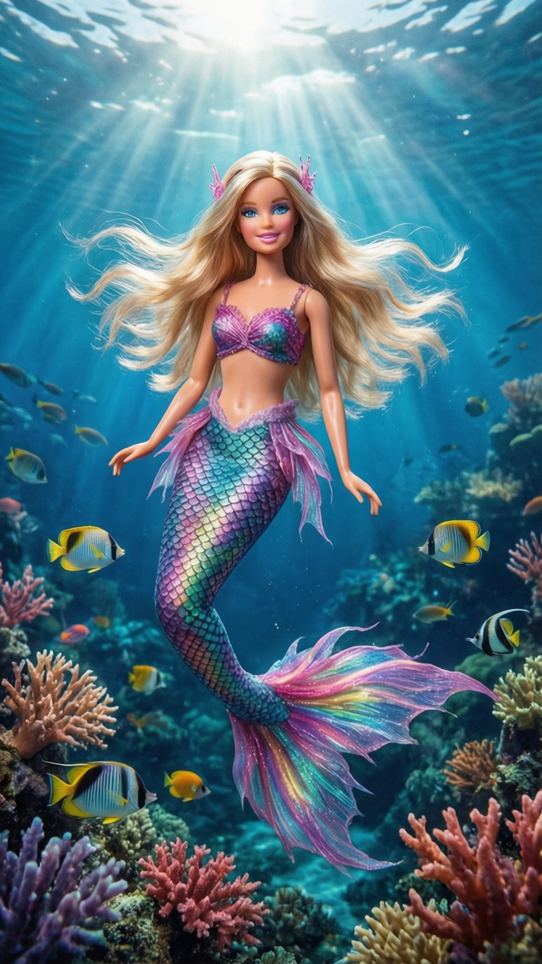 美人魚芭比海底世界 壁紙