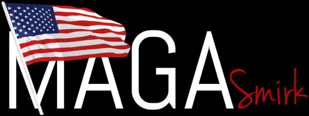 美國國旗 M A G A 圖形 壁紙