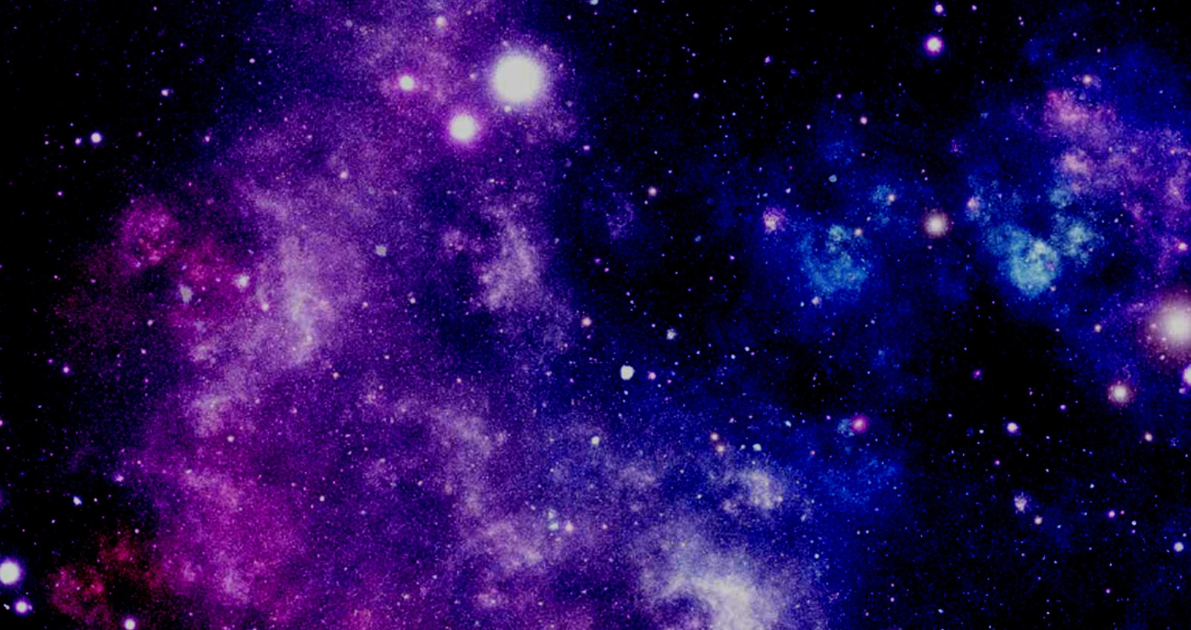 美麗的藍色星系 壁紙