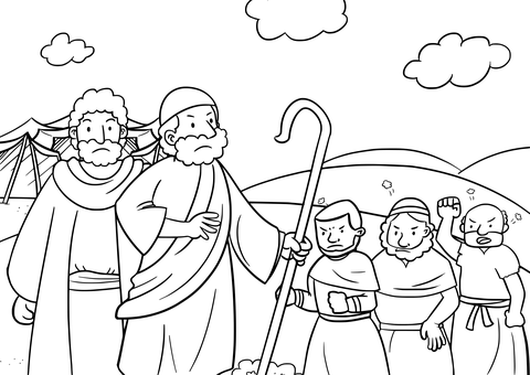 聖經場景_黑色背景 壁紙