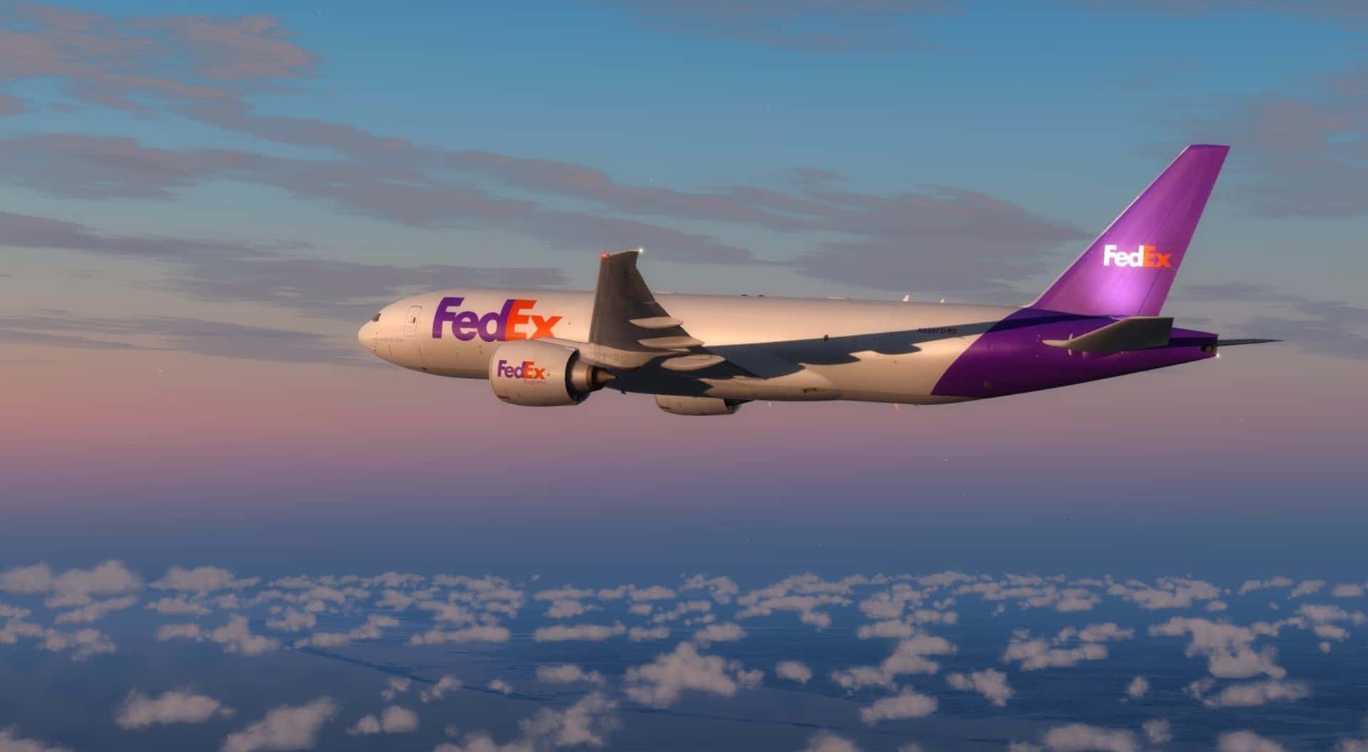 聯邦快遞波音737-800 壁紙