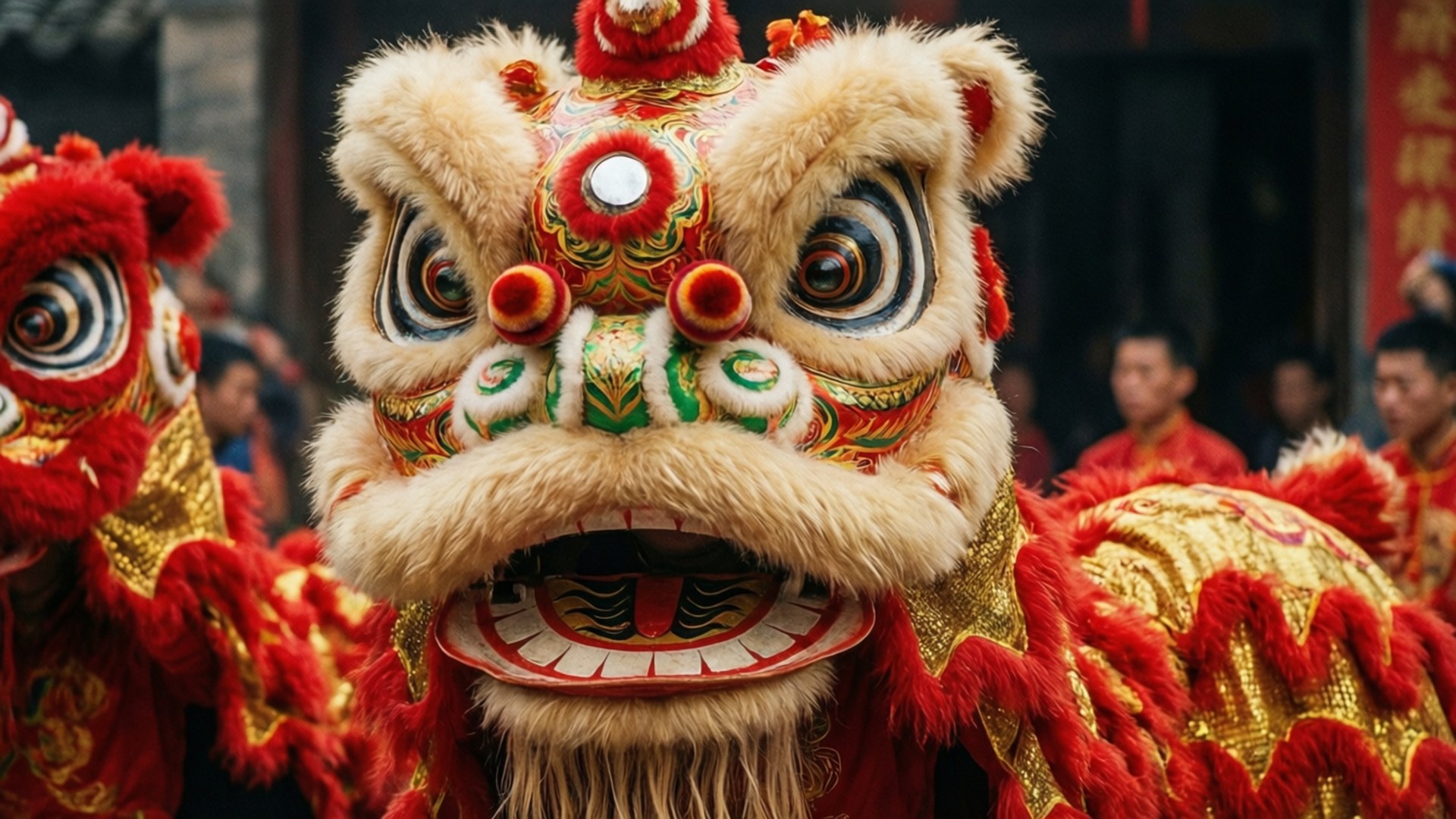 舞獅精神 壁紙