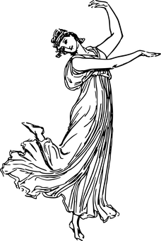 舞蹈剪影_月光舞台 壁紙