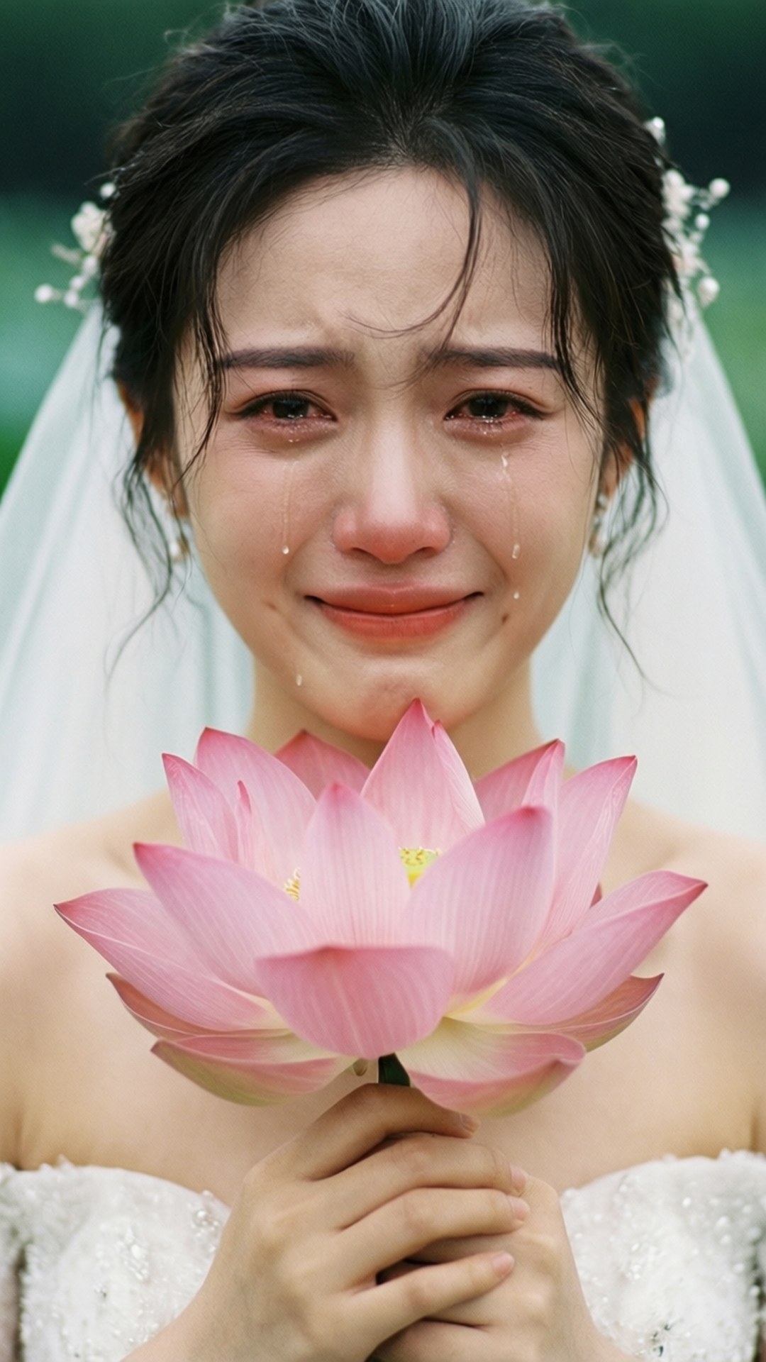 蓮花淚·婚紗 壁紙