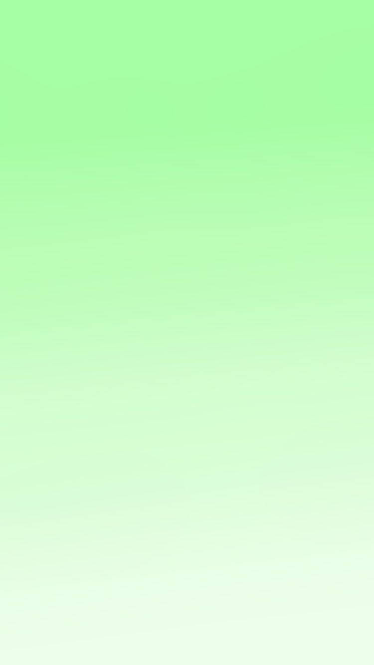 iPhone 桌布 壁紙 — 薄荷綠漸變至淡白色的柔和漸層，營造出平靜簡約的背景。