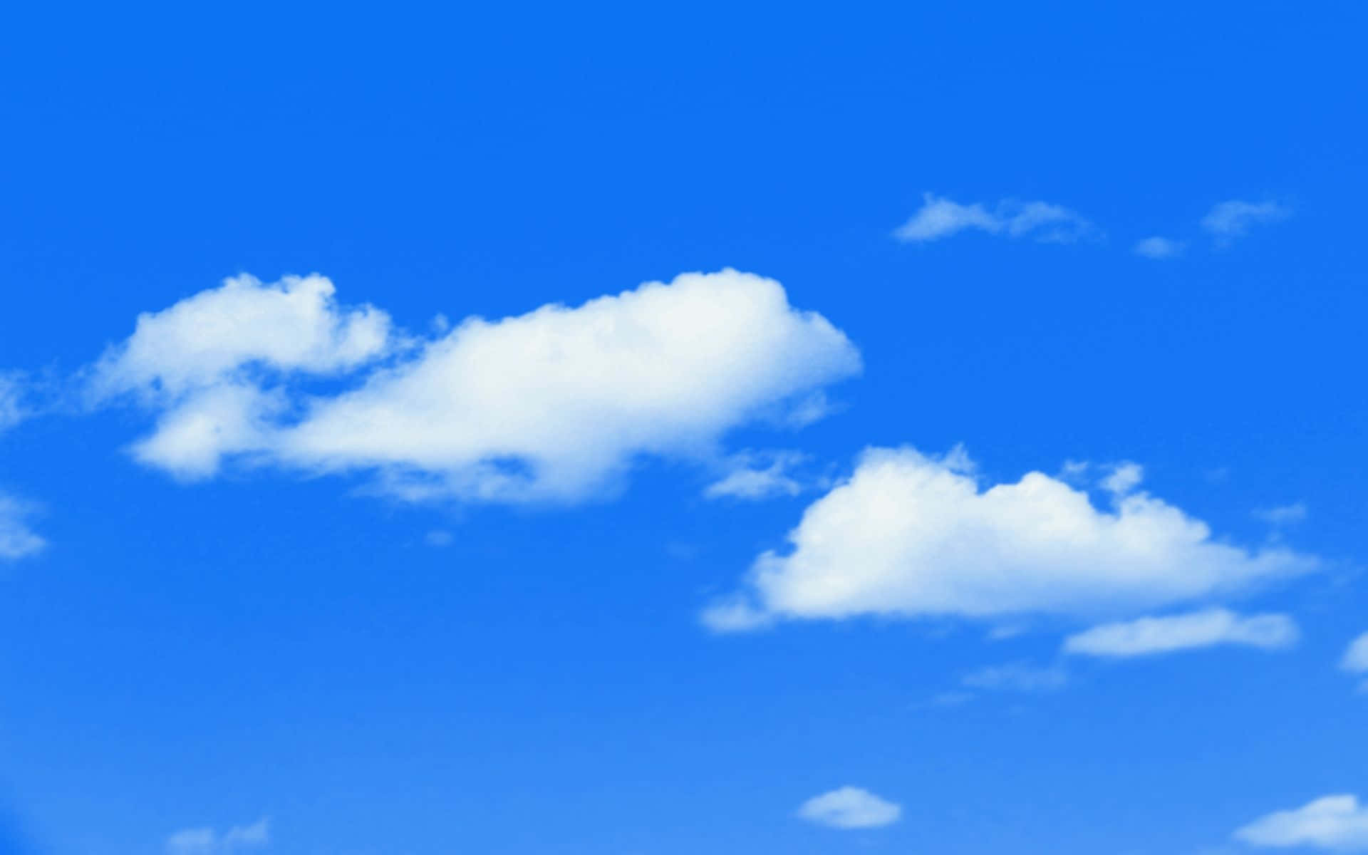 藍天白雲背景 壁紙