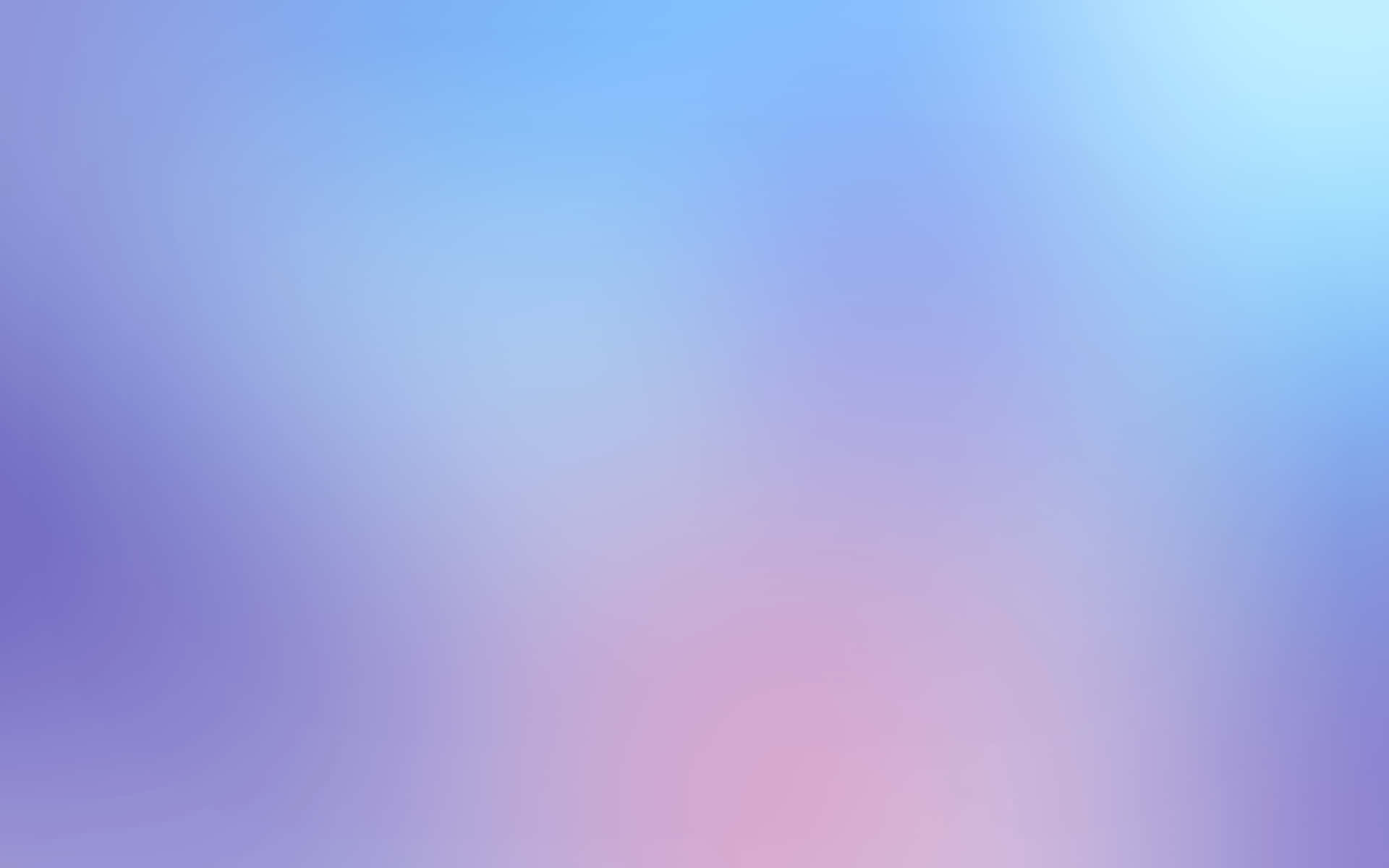 漸層 桌布 壁紙 — 藍色、紫色和粉紅色的柔和漸變，在夢幻般的抽象背景中無縫融合。