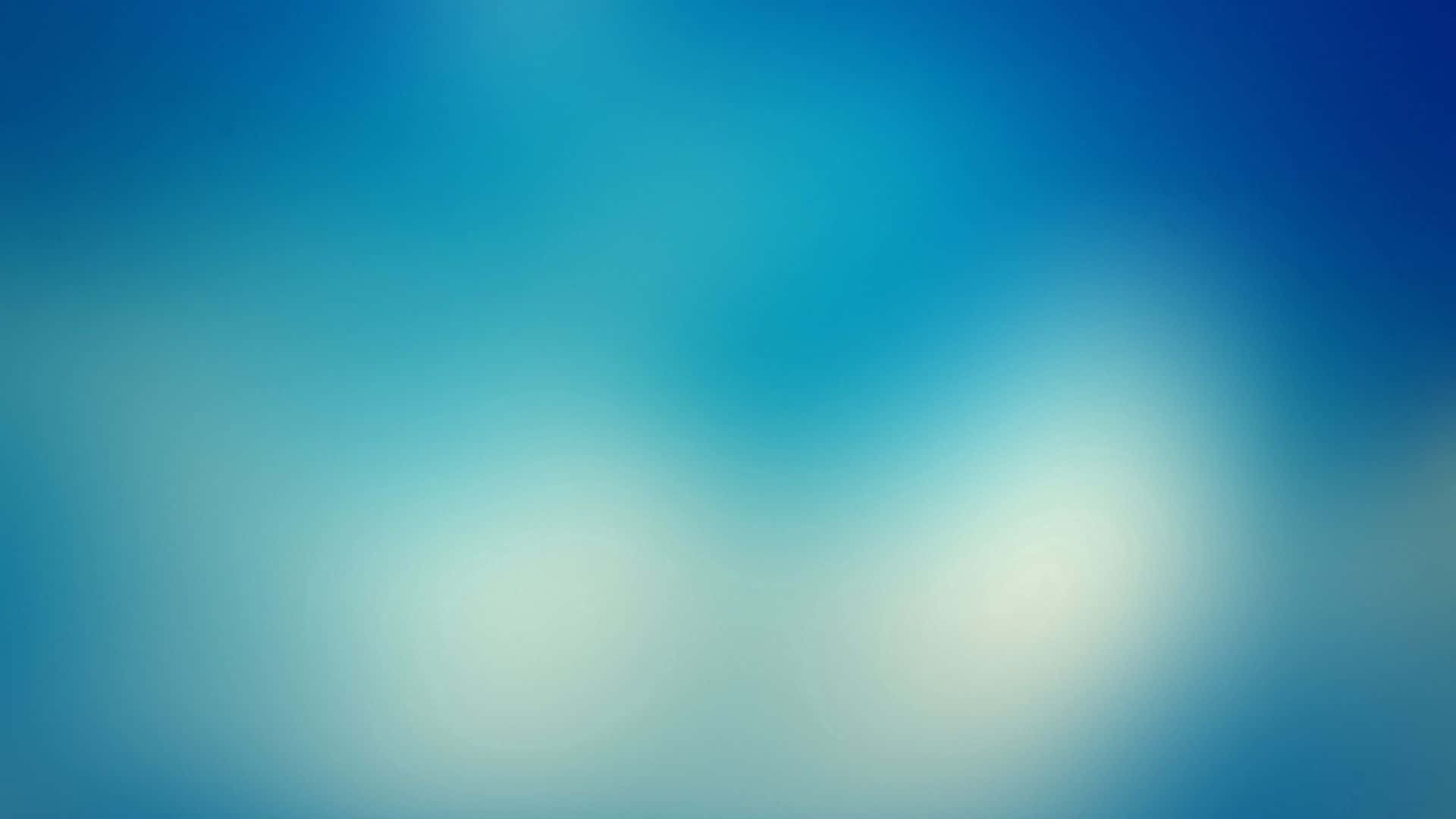 Blue Pc 桌布 壁紙 — 藍色和白色的柔和漸層融合成夢幻般的抽象背景。