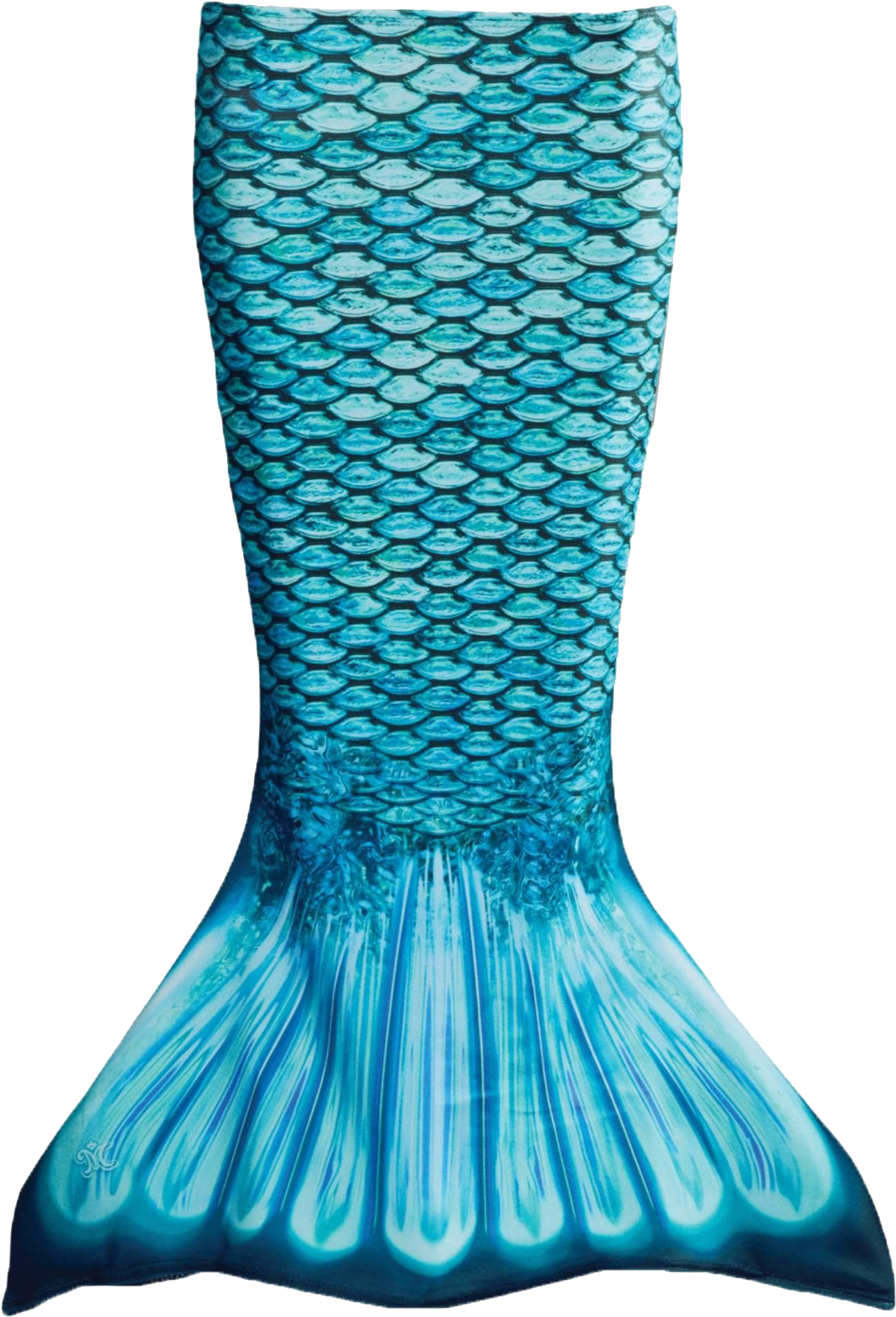 藍色美人魚尾巴服裝配件 壁紙