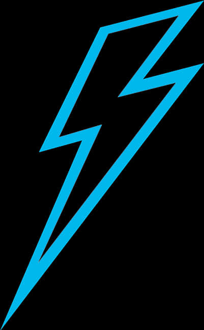 閃電符號 - 淺藍色閃電圖案
