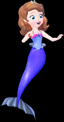 蘇菲亞公主美人魚變身 壁紙