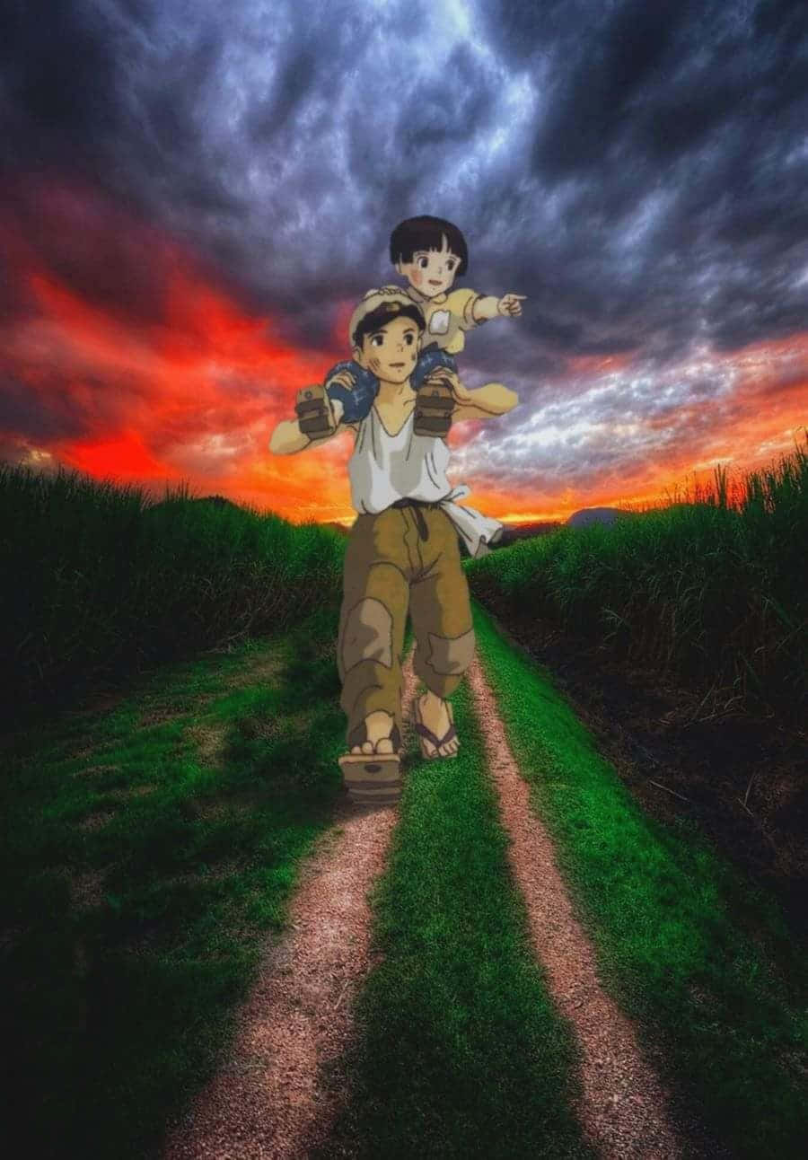 螢火蟲之墓背景 壁紙