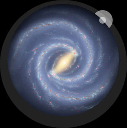 螺旋星系插圖