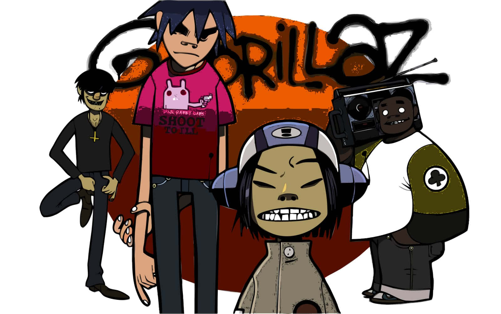 街頭頑童 Gorillaz 由 sassy sassy 創作 壁紙