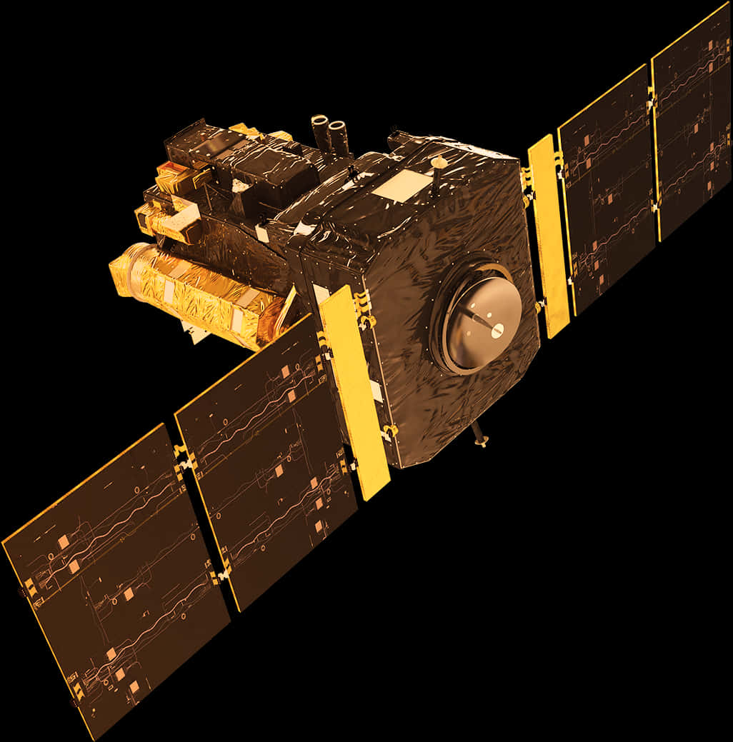 衛星渲染圖_孤立背景 壁紙